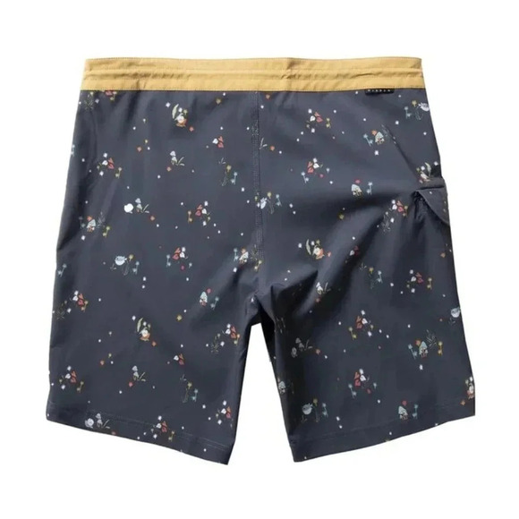 NWT Vissla Slow Rider 18.5" Boardshorts Grey Swim Trunks Bathing Suit Size 36 - Picture 2 of 13